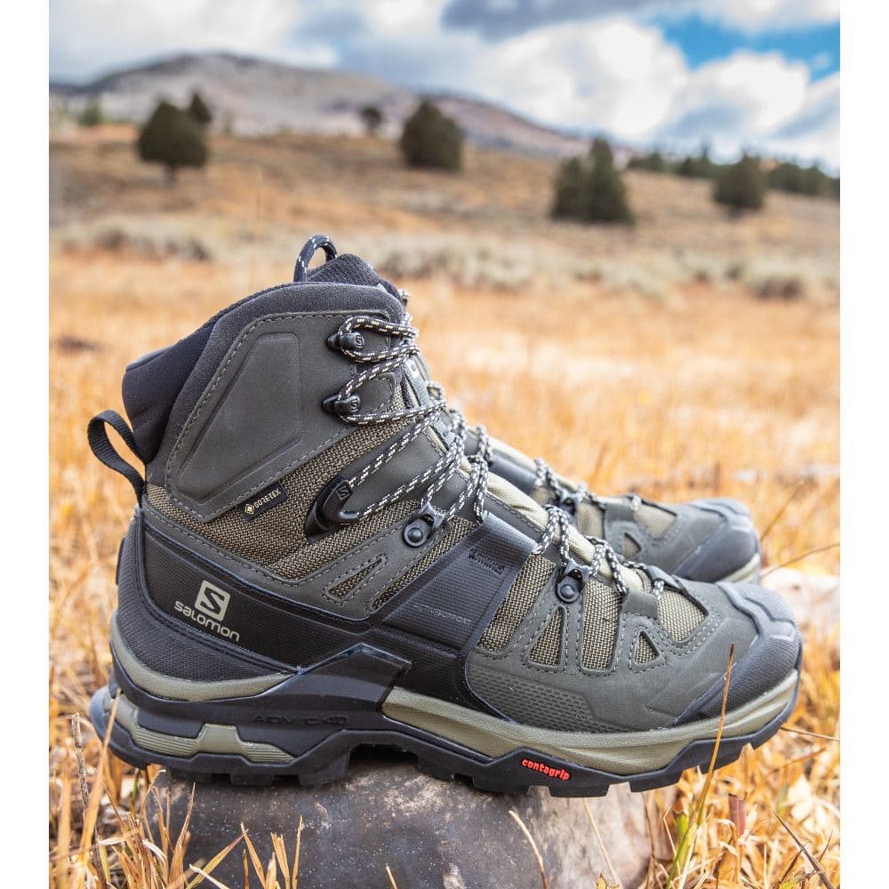 Wanderschuhe SALOMON Quest 4 GTX Olive night/Peat/Safari
